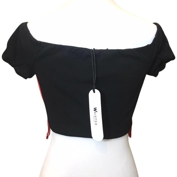 NWT Black Crop Top - Picture 4 of 5